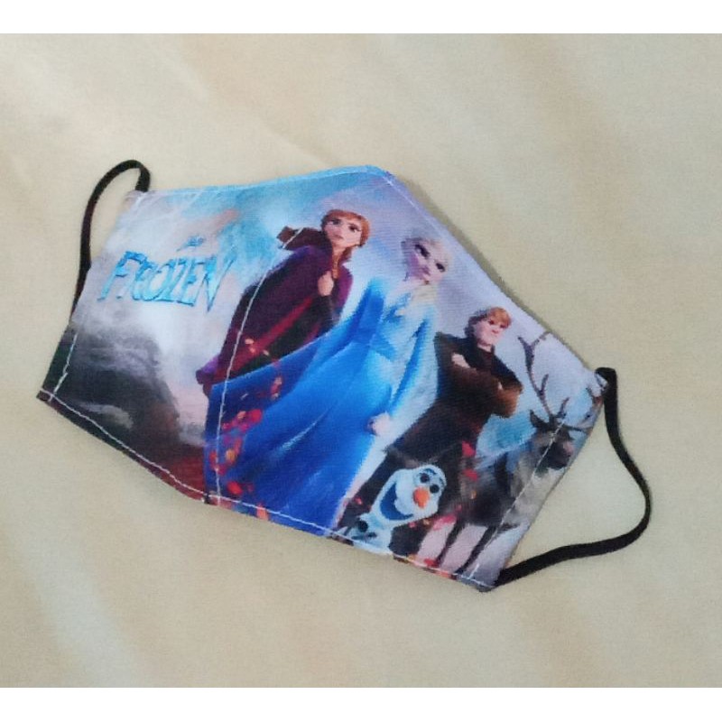 Masker anak 3 lapis / masker anak karakter /masker 3d