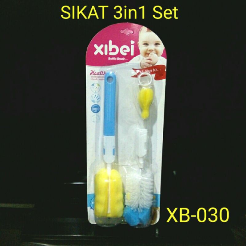 Sikat Botol Bayi 3in1 (XB-030)