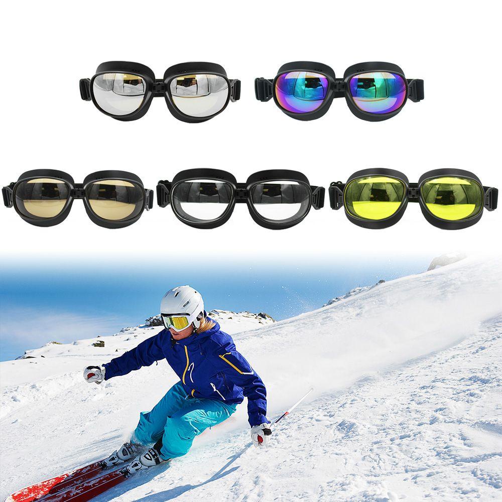 Lily Kacamata Motor Sandproof Outdoor Ski Goggle Vintage Eyewear Sunglasses Kacamata Helm