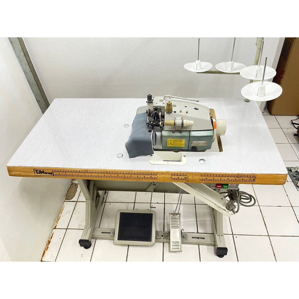 Mesin Jahit Obras Nechi Pegasus R57 Siap Pakai