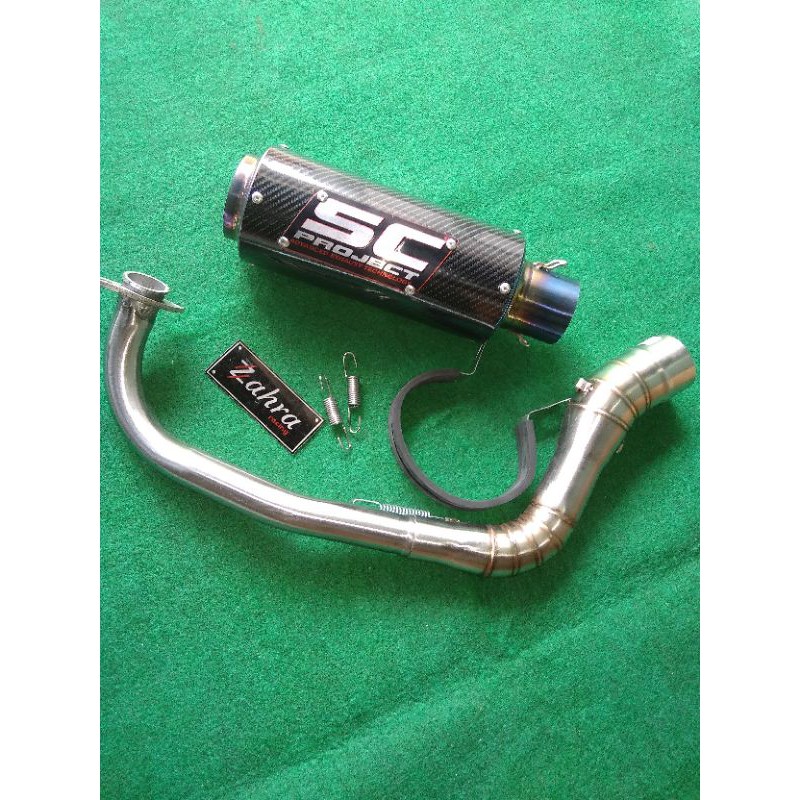 knalpot proliner megapro/scproject/fu/sonic/matic