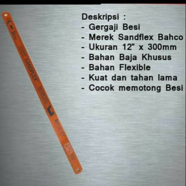 Mata gergaji besi Sandflex bahco