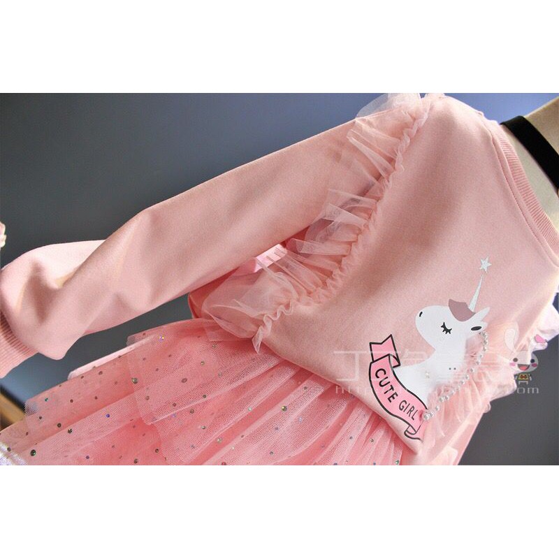 (LOLI-JKT) BS-57 STELAN IMPORT ANAK CEWEK UNICORN ROK TUTU