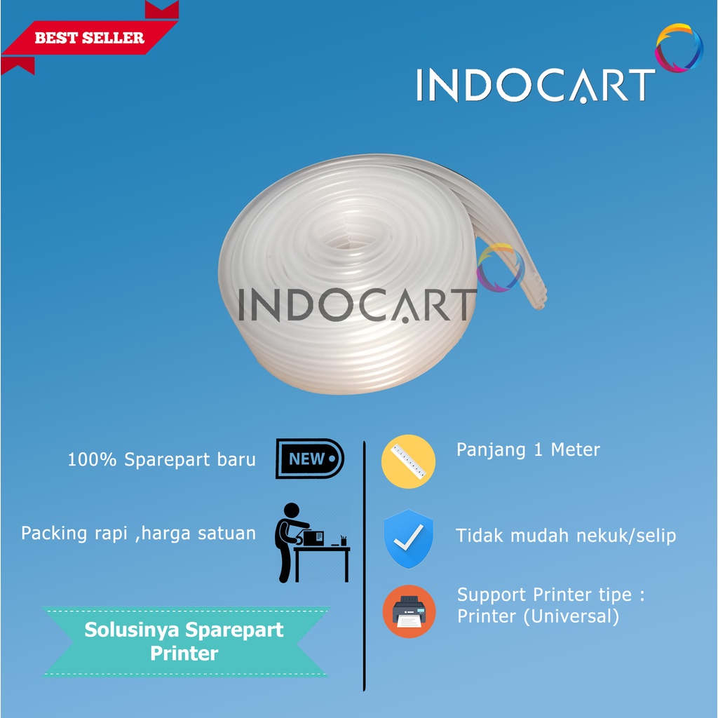 Tube 6 line-Selang Infus Modif CISS HP Canon Epson 6 jalur