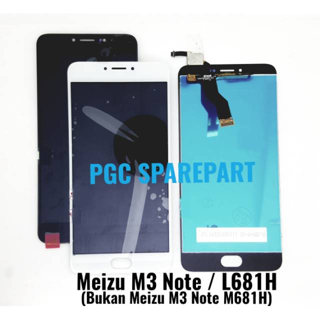 Original OEM LCD Touchscreen Fullset Meizu M3 Note L681H L681 - BUKAN Meizu M3 Note M681H