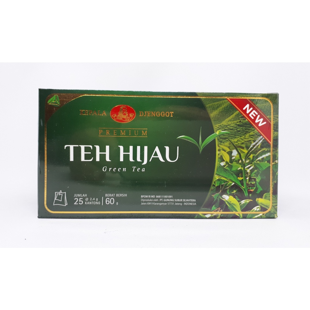 

Teh Hijau Green Tea (Teh celup) Kepala Djenggot 60 gram