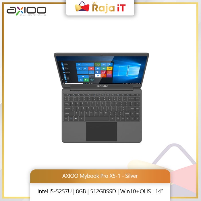 AXIOO Mybook Pro X5-1 (i5-5257u/8GB/512GB/Win10Pro+OHS/1Y/14