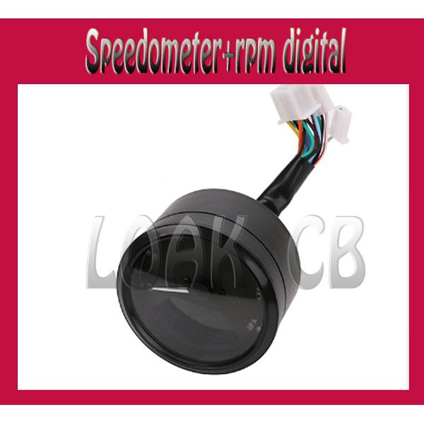 DSA                Speedometer digital bulat .