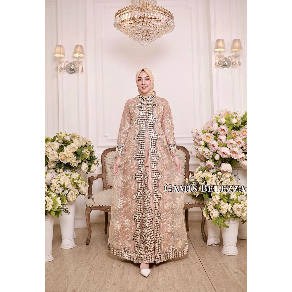 GoldenStore - GAMIS BELLEZA GAMIS ASOKA ORIGINAL GAMIS BELLEZA ORIGINAL GAMIS PESTA MODERN GAMIS ELIZABETH 2 GAMIS PESTA KAYLLA BROKAT GAMIS LEBARAN BAJU SERAGAM GAMIS PERNIKAHAN DRESS MEWAH OUT FIT WANITA FASHION MUSLIM