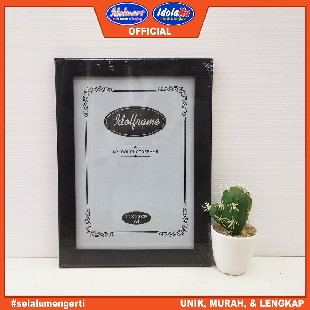 IDOLMART Bingkai Frame Foto A4 Minimalis/ 21X30 Surabaya