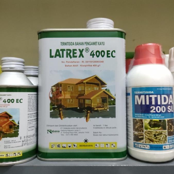 Obat Anti Rayap - Latrex 1 Liter Obat Basmi Hama Rayap