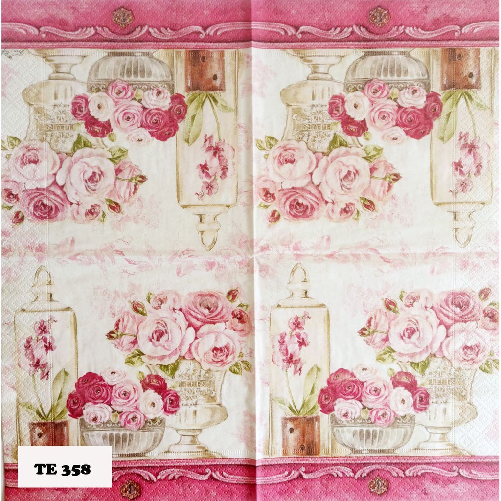 TISU DECOUPAGE EROPAH 33X33 CM TE 358 TTS