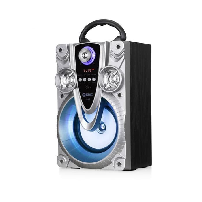 Speaker Portable GMC 898D Music Box Bluetooth USB Radio Salon Original