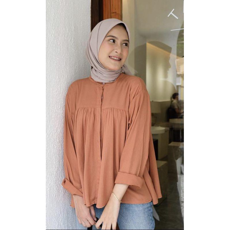 CRINCLE KEMEJA WANITA