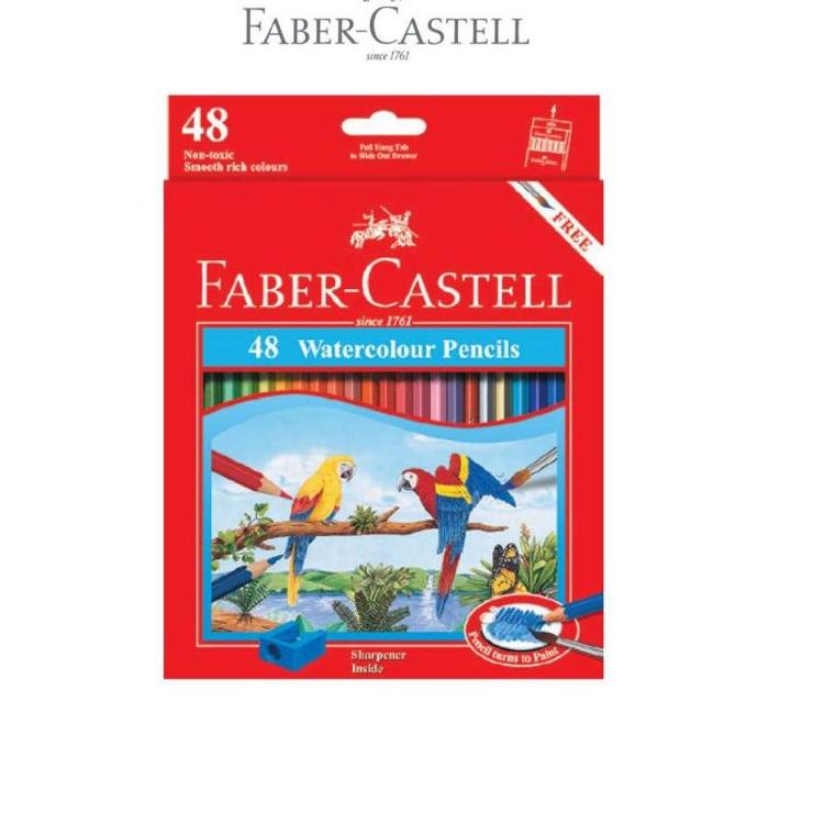 

Diskon Kepuasan watercolour 48 panjang pensil cat air faber castell