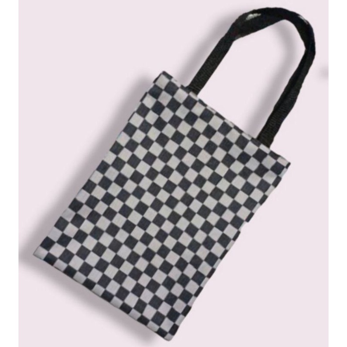 Tas Totebag Tas Pria Wanita Kpop Army Tas Simple Jingjing Motif Army