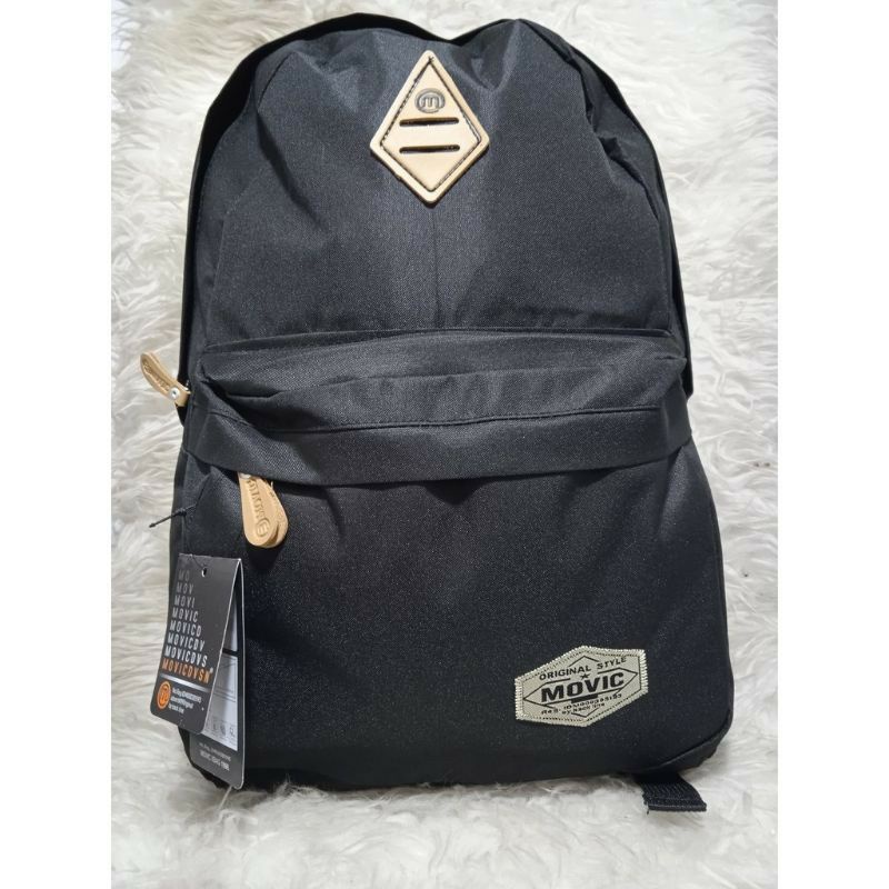 Tas Ransel movic simpel # tas ransel skolah # tas punggung pria silmpel polos