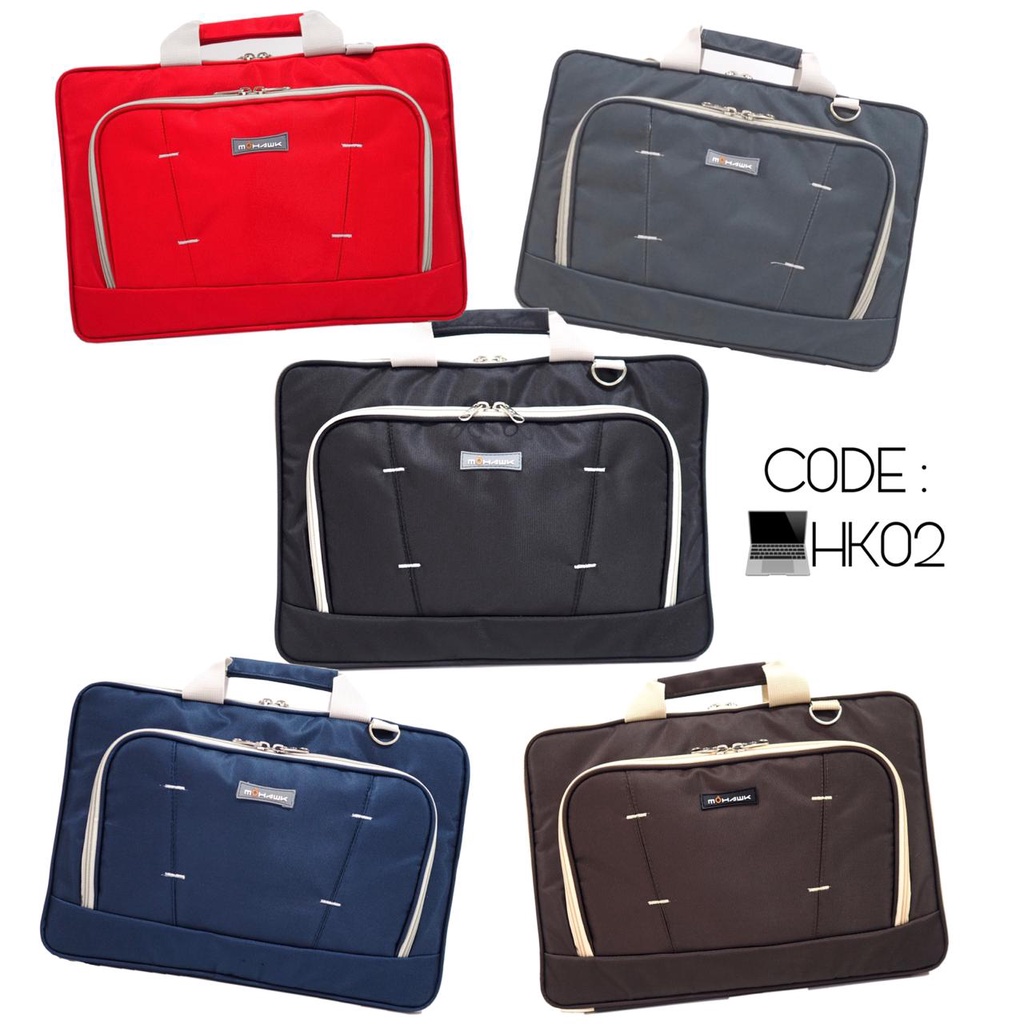 Tas laptop/ case laptop selempang Ukuran 12-14 Inch MOHAWK Code HK02