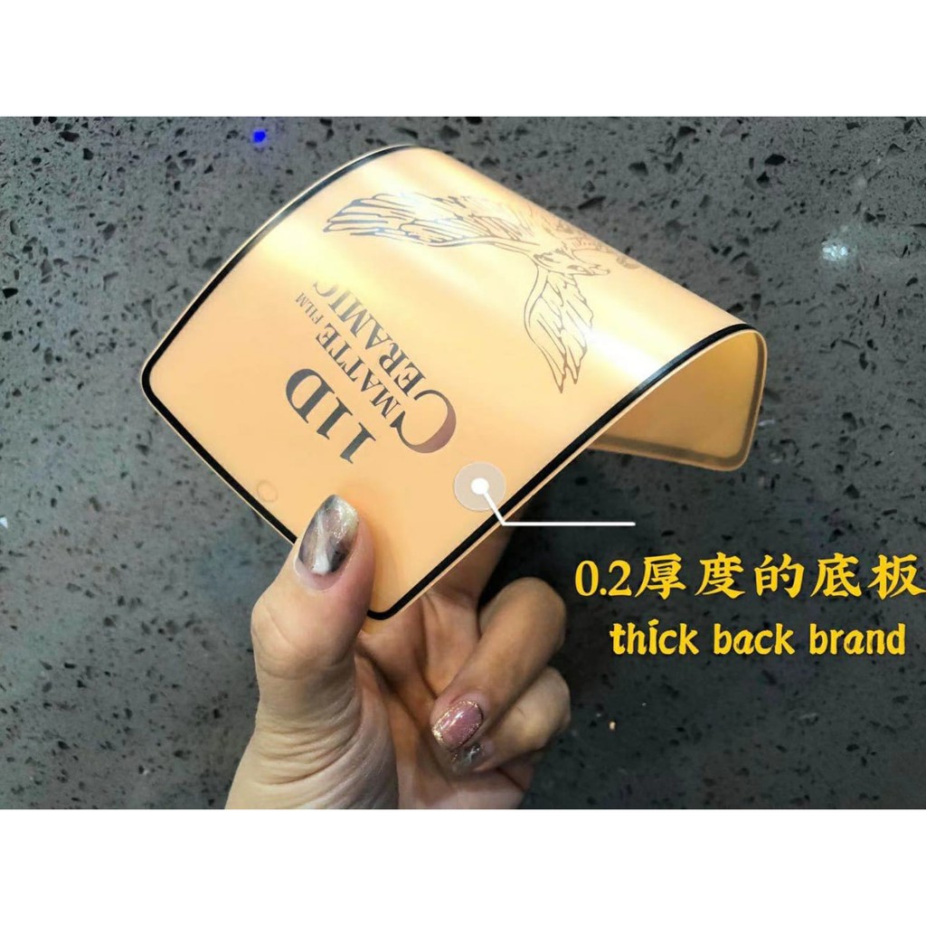 TEMPERED GLASS CERAMIC MATTE DEPAN OPPO RENO 3 PRO RENO 4 4F 5 5F 6 6Z 7 4G 7 5G 7Z 7 PRO 8 PRO 8Z 8 4G 8 5G