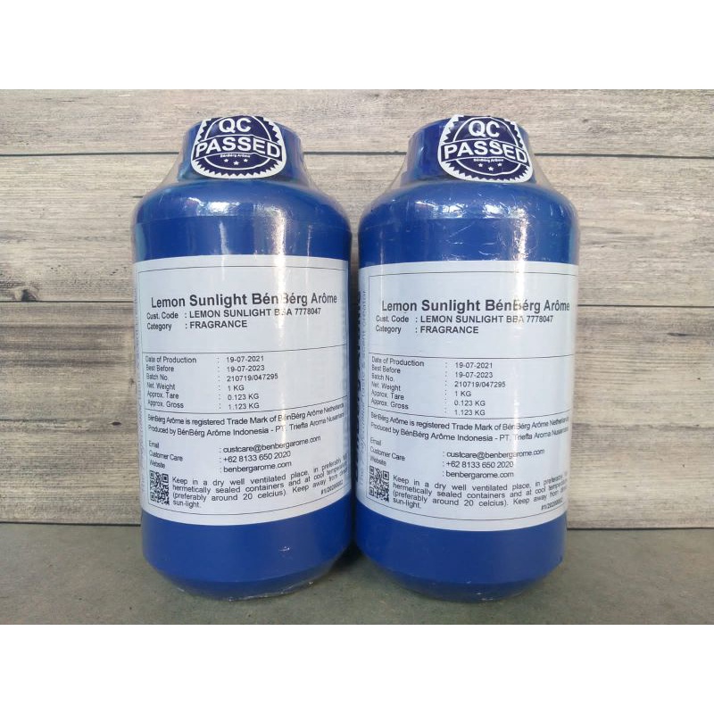 Bibit parfum sabun cuci piring Lemon Sunlight by Benberg Arome