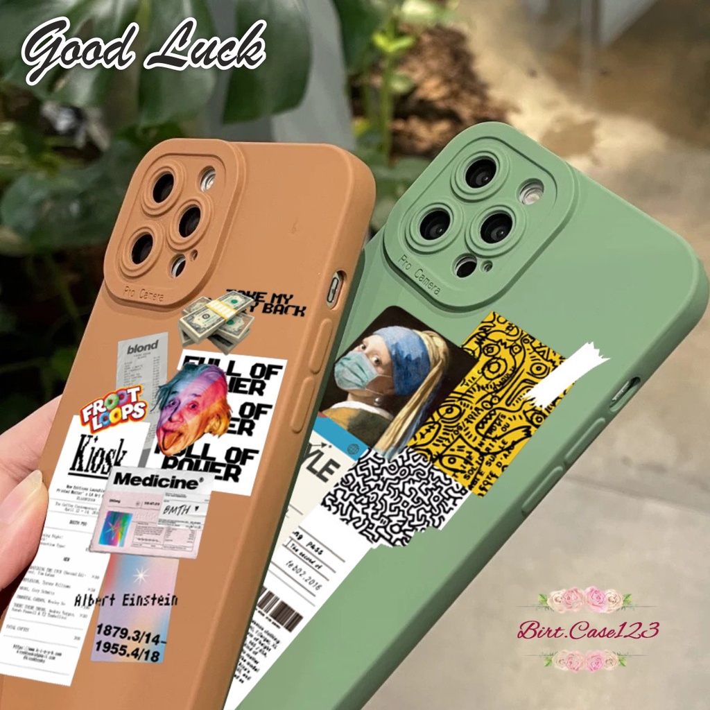 SOFTCASE PROCAMERA CUSTOM GOOD LUCK OPPO VIVO SAMSUNG REALME XIAOMI IPHONE INFINIX FOR ALL TYPE BC6351