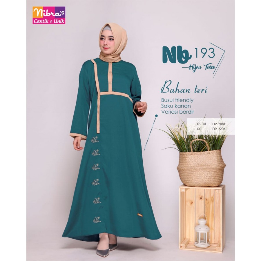 PROMO DISKON 10% GAMIS NIBRAS NB 193
