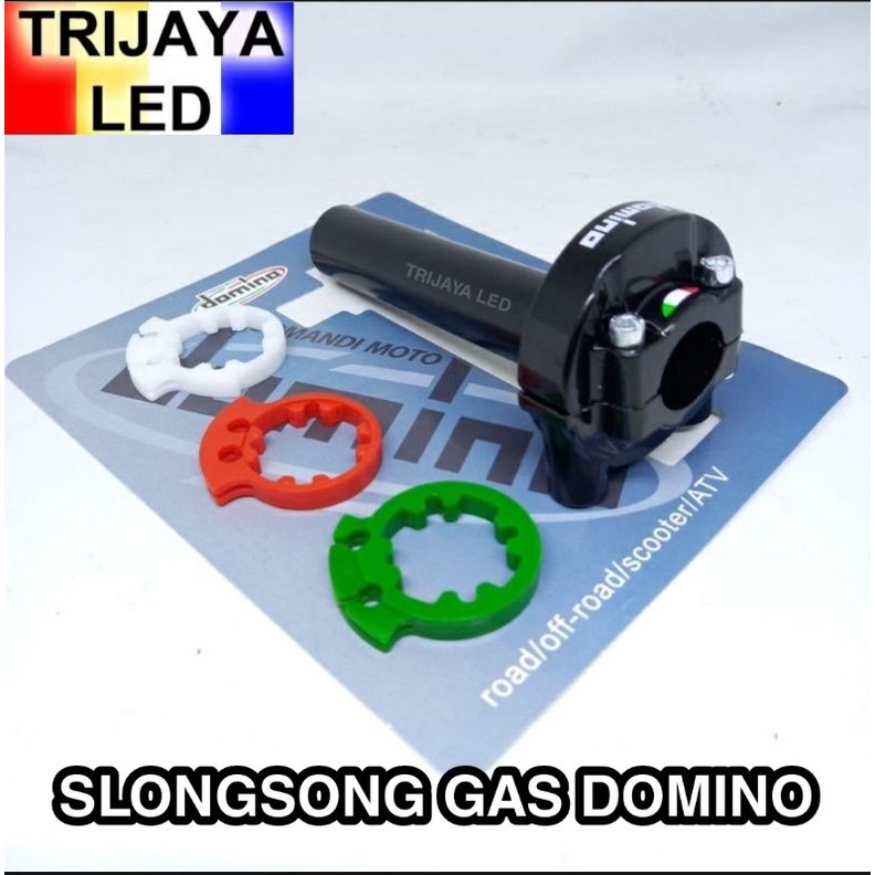 Slongsong Gas Spontan Domino 2 Tali Kabel Gas Aktif Selongsong Active Universal Bebek Kopling Univer