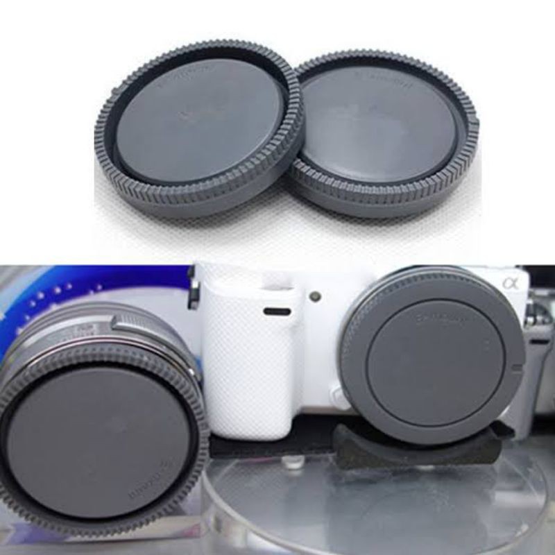 Tutup Bodi sony nex/Lens body/Rear cap/Tutup Lensa belakang Sony Mirrorless