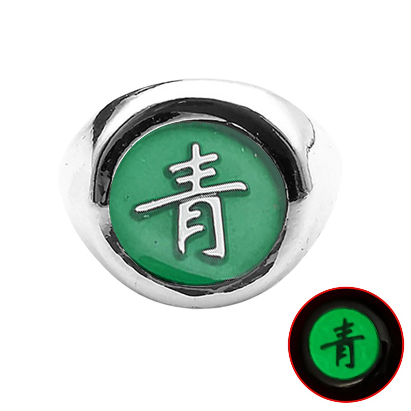 Zhu Ring For Naruto Akatsuki Members Cosplay Anime Unisex Gift Collectible