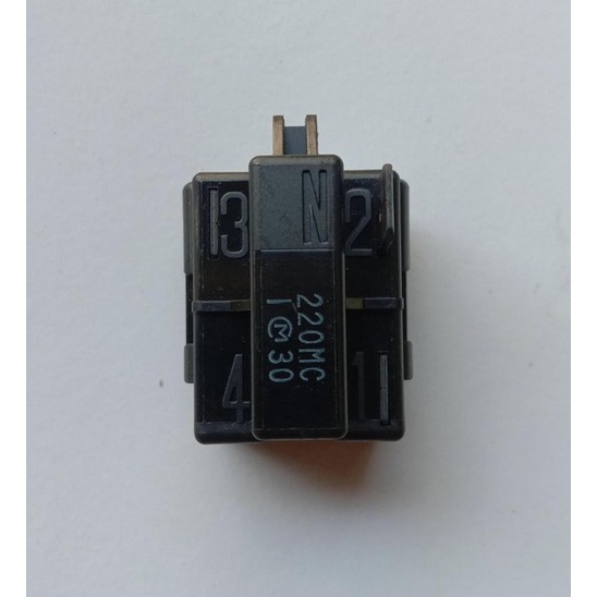 Relay PTC Kulkas Panasonic 1 Pin Socket Kanan Murata 220MC Original