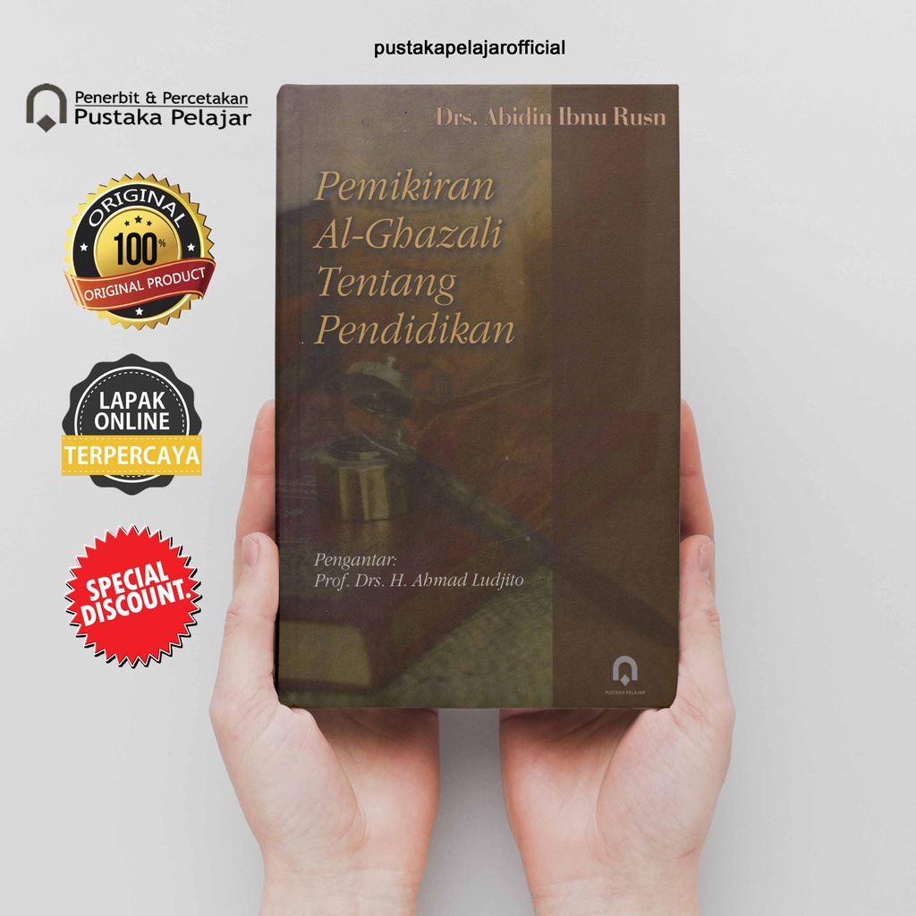 Jual Buku Pemikiran Al Ghazali Tentang Pendidikan / Abidin Ibnu Rusn ...