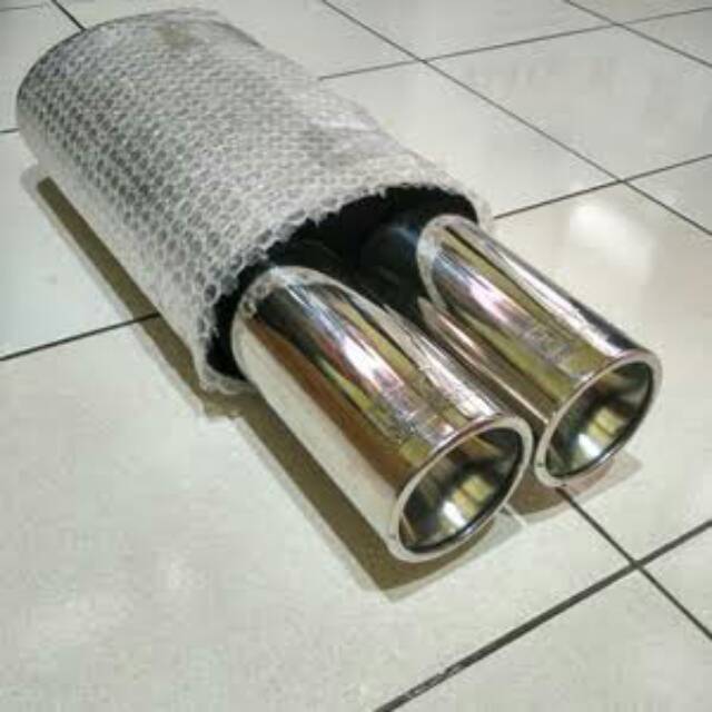 Knalpot mobil zebring inova brio xenia kijang terios mobilio BONUS RESONATOR