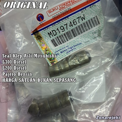 Seal Sil Klep Asli Mitsubishi L300 Diesel L200 Diesel Pajero Bensin Ori ORIGINAL Mitsubishi