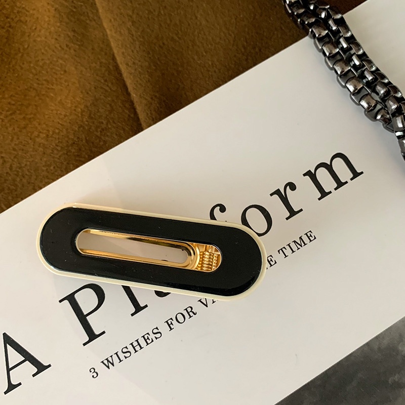 Jepit Rambut Poni Model duckbill Gaya Korea Untuk Wanita