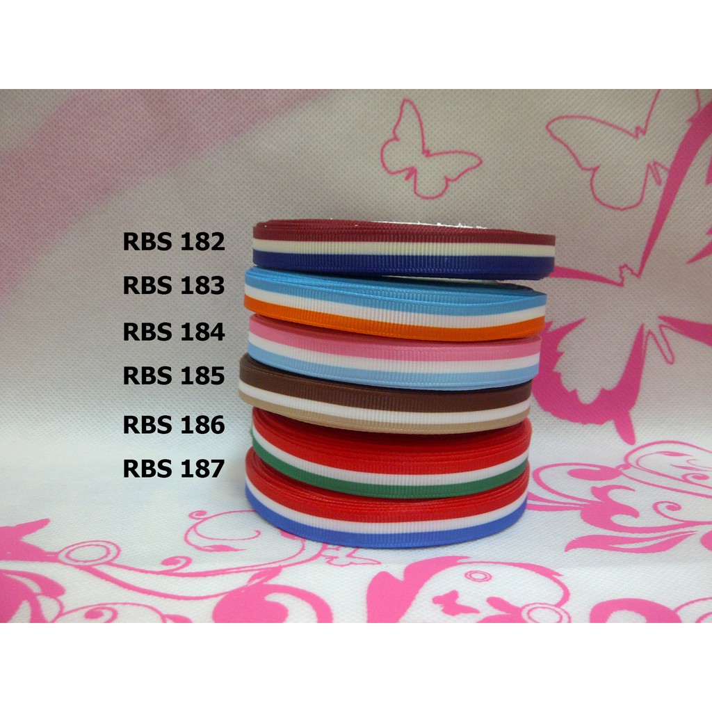 

[10 YARD] PITA GROSGRAIN MOTIF SALE RBS 182,183,184,185,186,187