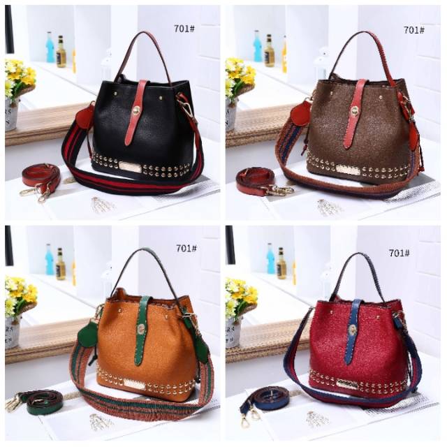 MJ Tassel #701  batam tas fashion wanita import