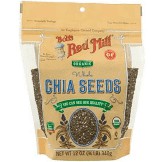 

Bob's Red Mill Organic whole Chia seeds 340g