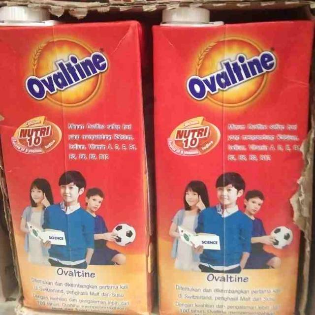 

Susu ovaltine ukuran 1 Liter x 12 pcs