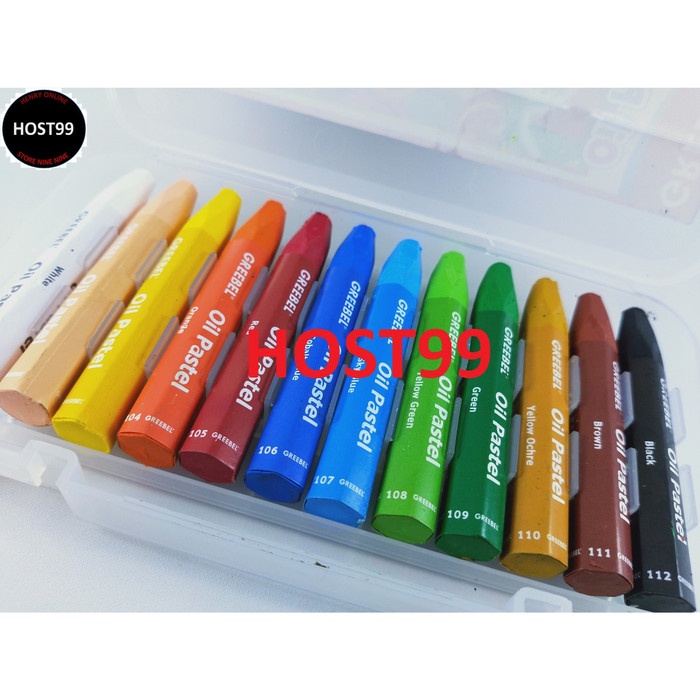 

PASTEL-DRY-OIL- KRAYON WARNA 12 WARNA GREBEL CRAYON OIL PASTELS 12 COLOR GREEBEL -OIL-DRY-PASTEL.