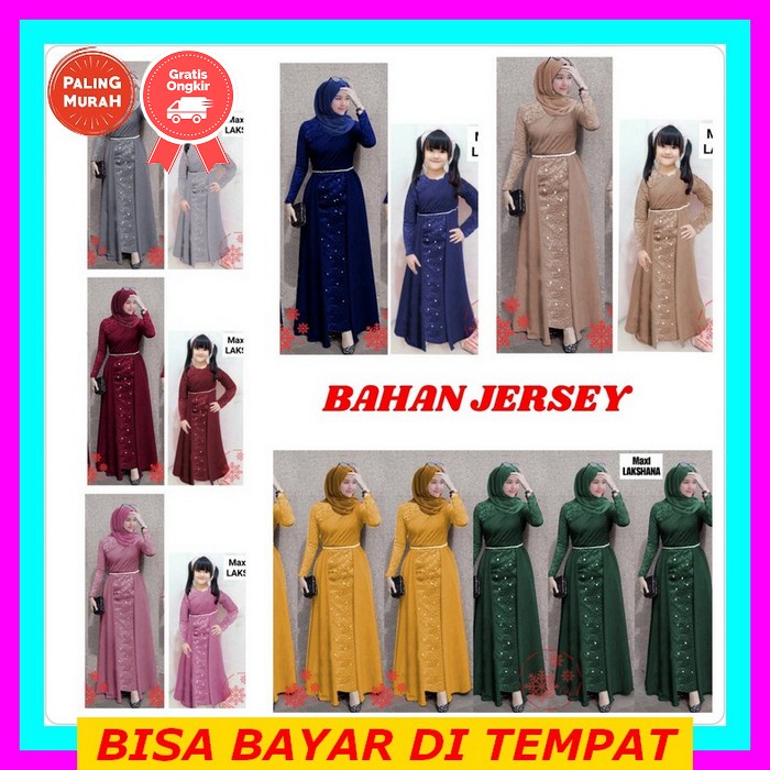 Dress Brukat Terbaru 2022 / Rifana Maxi / Dress Maxi Jumbo / Dress Pesta / Dress Kondangan / Fashion