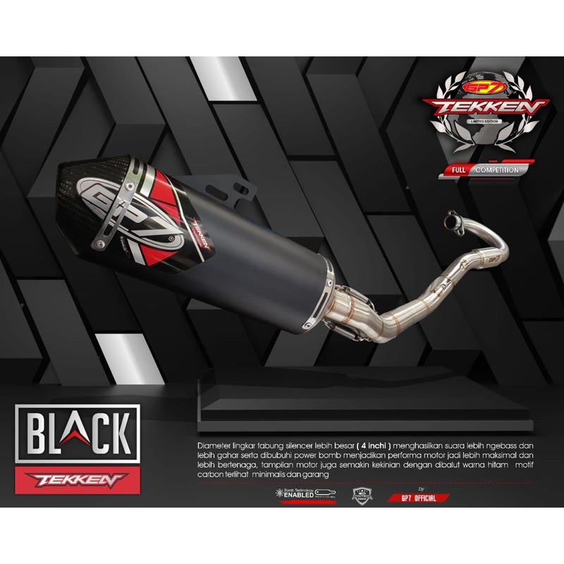 Gp7 Tekken Black Series (New) Bore Up