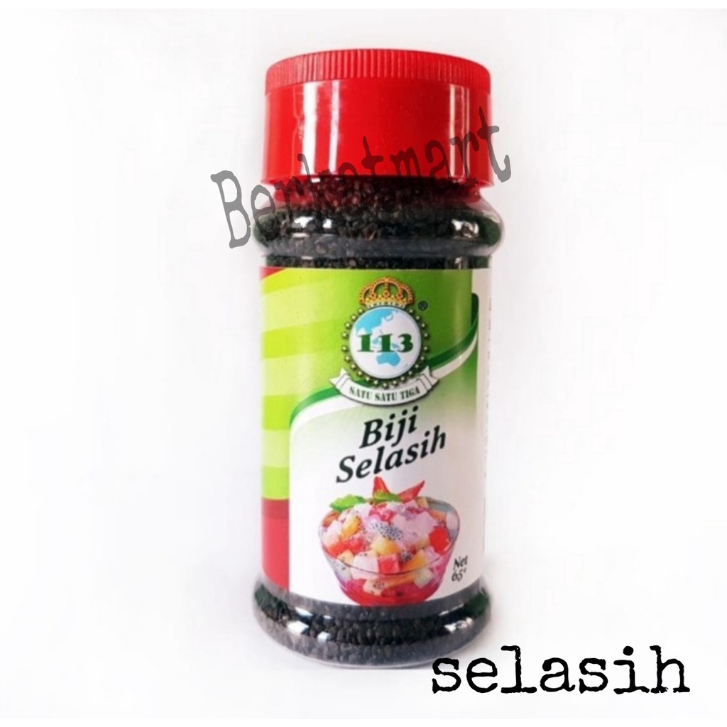 

Bumbu Masak 113 Biji Selasih Satu Satu Tiga 65gr