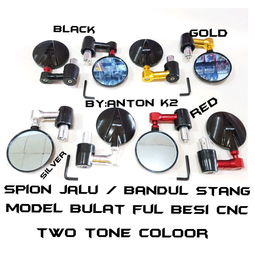 KACA SPION JALU STANG MOTOR VARIASI VIXION AEROX 125 155 NMAX BEAT VARIO 110 125 150 MIOZ M3 SOUL G