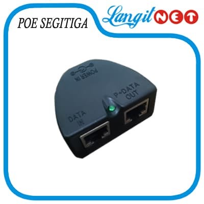 POWER OVER ETHERNET (POE SEGITIGA)