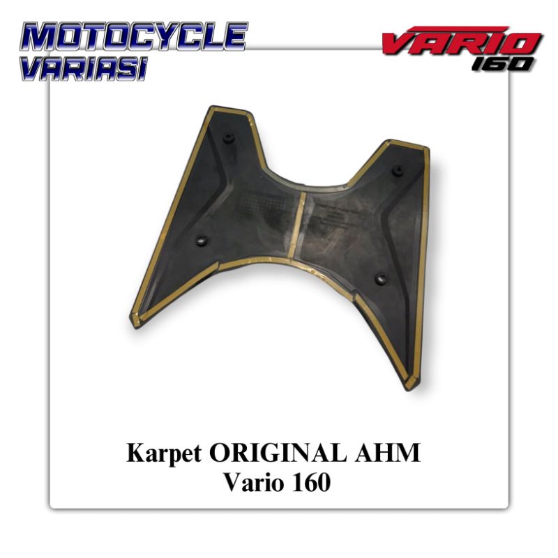 Karpet Vario 160 Original AHM Karpet Pijakan Kaki Vario 160 Original Honda