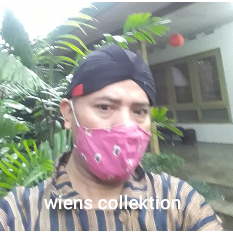 Blangkon Jogja Hitam Polos