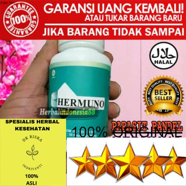 100% ASLI NEW HERMUNO INTOXIC - HERMUNO OBAT PARASIT TUBUH PALING AMPUH DIJAMIN 100% HALAL