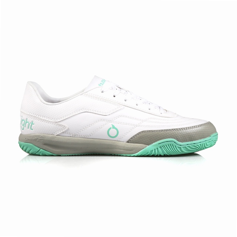 SEPATU FUTSAL ORTUSEIGHT JOGOSALA ROULETTE - white aqua gum