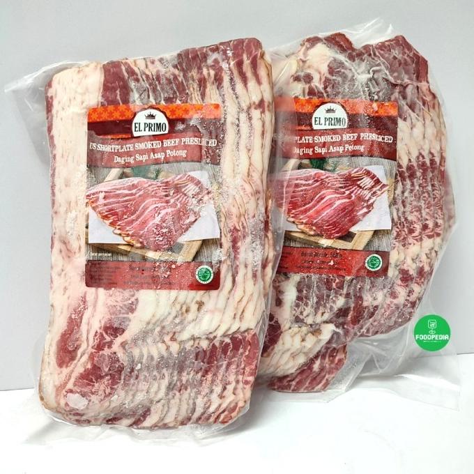 

EL PRIMO SMOKED BEEF US SHORTPLATE 500GR | DAGING ASAP SAPI ELPRIMO FSDGDF252