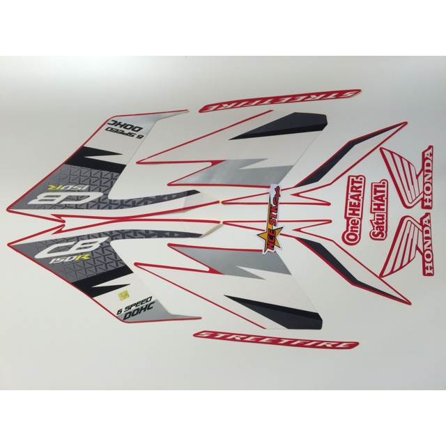 STIKER STRIPING HONDA CB 150 R 2016 SPESIAL EDITION